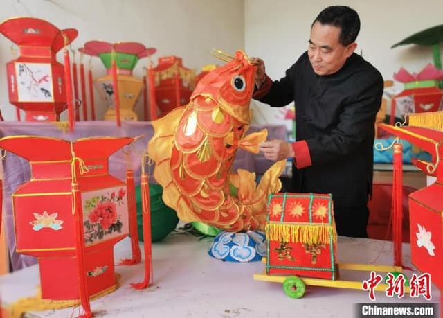 胜芳古镇花灯手艺人:将花灯融入生活才是活态传承