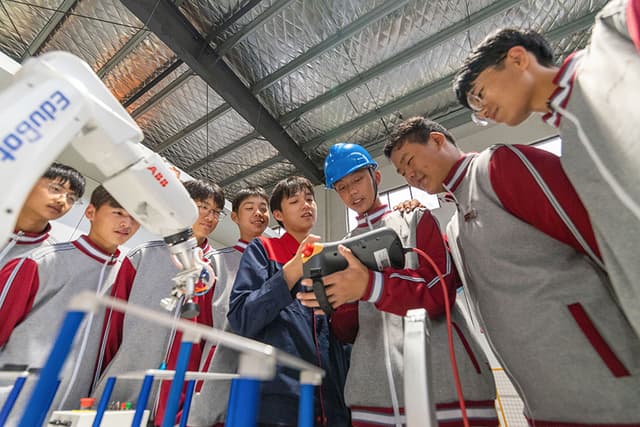 安徽肥东:“产教融合”助推职业教育蓬勃发展