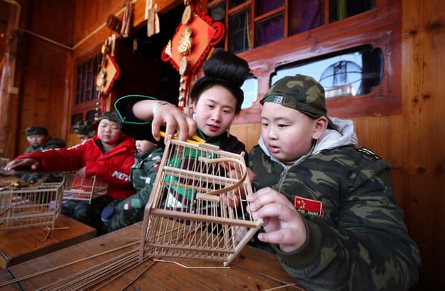 非遗传承:“这个寒假我长手艺了!”